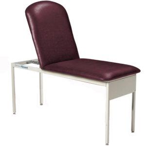 Brewer Element Flat Top Treatment Table w/ Adjustable Backrest