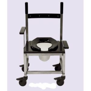 Centicare Stainless Steel Bedside Commode