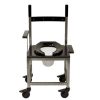 Centicare Stainless Steel Over Toilet Commode