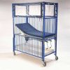 Crib, Child Klimer, Crank Fowler, 30 x 60, Chrome