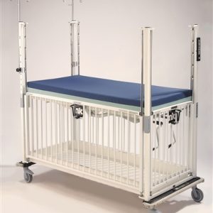 Crib, Child ICU, 4 Side Release, Crank Fowler, 30 x 60, Chrome