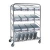 Pedigo Instrument Container Wash Cart