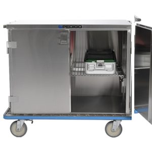 Pedigo Enclosed Surgical Case Cart, Double Door