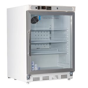 4.6 cu ft Undercounter Controlled Room Temperature Cabinet, Built-in, Glass Door - Hydrocarbon (Temperature Range: 20°C to 25°C)