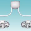 Celestial Star Dual Ceiling Mount Surgical Light