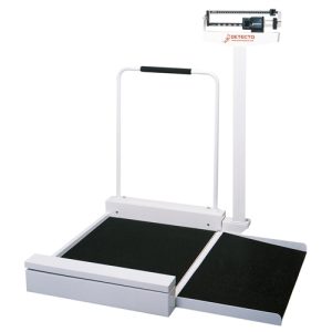 Detecto Economic Wheelchair Scale - Stationary - Weighbeam