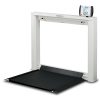 Detecto Wheelchair Scale - Digital - Wall Mount - Fold Down Platform