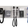 Amico Diagnostic Station - Halogen Otoscope & Ophthalmoscope, Specula Dispenser, Aneroid, Infrared Tympanic Thermometer & Wall Board