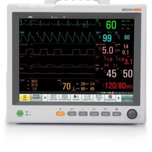 Edan Elite V6 15' Modular Patient Monitor w/ IM 20 Transport Monitor