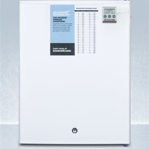 AccuCold FF28LWHPLUS2 Countertop Refrigerator w/NIST Calibrated Temperature Display