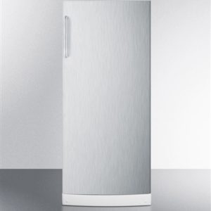 AccuCold FFAR10SSTBLOCKER Full Size Refrigerator (Stainless Steel Door w/Lockers)