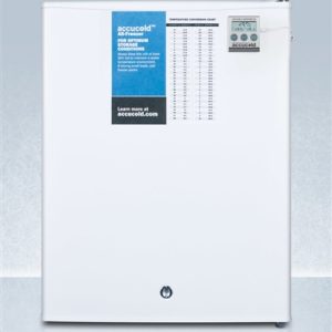 AccuCold FS30L7PLUS2 1.8 cu ft Compact All-Freezer w/ NIST Calibrated Digital Thermometer & Buffered Temperature Probe