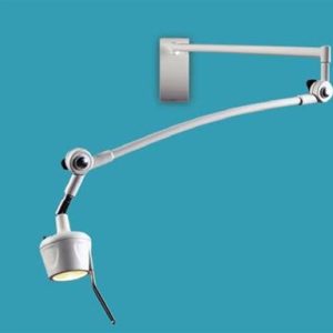 HM-Series Wall Mount Examination Lamp, 44' Articulated Arm