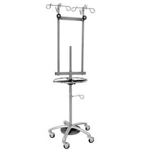 Centicare Triple Mast IV Pole / Infusion Stand