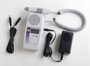 Summit LifeDop 250 Hand-Held Doppler with Display, Recharger & Audio Recorder