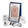 Nasco Life or Form Anterior Auscultation Practice Board with Case and Smart Scope