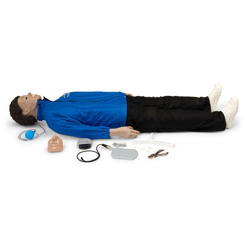 Nasco Life or Form CPARLENE Full-Size Manikin with Heartisense - Light 1 Nasco Life or Form CPARLENE Full-Size Manikin with Heartisense - Light