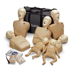 Nasco Life or Foam CPR Prompt TPAK-700T, 7-Pack, Tan