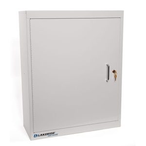 Lakeside Single Door, Single Lock, (3) Adjustable Shelves