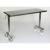 Mid Central Medical Height Adjustable Over Patient Instrument Tables