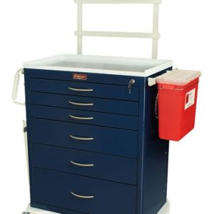 Harloff M-Series Standard Anesthesia Cart, Accessory Package