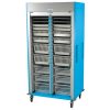 Harloff Double Column Medical Storage Cabinet, H+H Panels, Tambour Doors with Key Lock