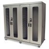 Harloff Quad Column Medical Storage Cabinet, Left with H+H Panels with Two Keypad Electronic Locks