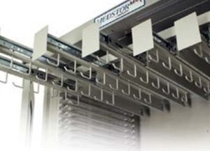 Harloff MedStorMax Catheder Double Column Slide Shelf (7 Cath Slides, 8 Hooks Per Slide, For a Total of 56 Hooks)