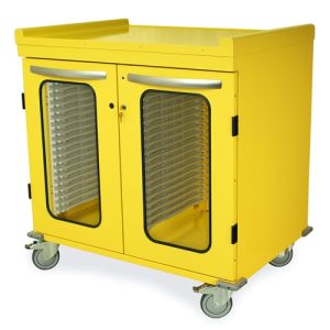 Harloff MSPM42-20SK, Half Height Double Column Medical Storage Cabinet, H+H Panels with Key Locks