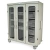 Harloff Triple Column Medical Storage Cabinet, H+H Panels, Tempered Glass and Three Doors with Key Lock