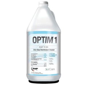 OPTIM 1 One-Step Cleaner - 1 Gallon (12 Cases of 48 Bottles)