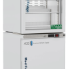 10 cu ft ABS Glass Door Refrigerator & Solid Door Freezer Combination - Hydrocarbon (Pharmacy Grade) (Temperature Range: Refrigerator: 2° to 8°C, Freezer: -15° to -25°C)