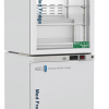 10 cu ft ABS Glass Door Refrigerator & Solid Door Freezer Combination - Hydrocarbon (Pharmacy Grade) (Temperature Range: Refrigerator: 2° to 8°C, Freezer: -37°C to -43°C)