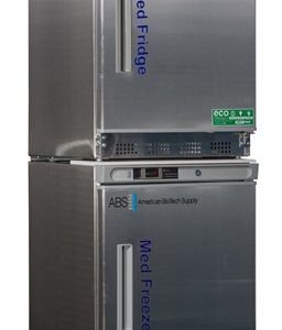 9 cu ft ABS Premier Stainless Steel Refrigerator & Freezer Combination - Hydrocarbon (Pharmacy Grade) (Temperature Range: Refrigerator: 2°C to 8°C, Freezer: -15°C to -25°C)