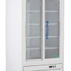 33 Cu Ft ABS Standard Pharmacy/Vaccine Glass Door Refrigerator - Hydrocarbon (Pharmacy Grade) (Temperature Range: 2°C to 8°C)