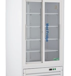 33 Cu Ft ABS Standard Pharmacy/Vaccine Glass Door Refrigerator - Hydrocarbon (Pharmacy Grade) (Temperature Range: 2°C to 8°C)