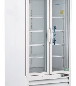 36 Cu Ft ABS Standard Pharmacy/Vaccine Glass Door Refrigerator - Hydrocarbon (Pharmacy Grade) (Temperature Range: 2°C to 8°C)