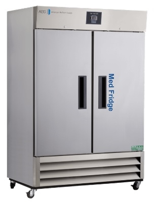 49 cu ft ABS Premier Pharmacy/Vaccine Stainless Steel Refrigerator - Hydrocarbon (Pharmacy Grade) (Temperature Range: 2°C to 8°C) 1 49 cu ft ABS Premier Pharmacy/Vaccine Stainless Steel Refrigerator - Hydrocarbon (Pharmacy Grade) (Temperature Range: 2°C to 8°C)