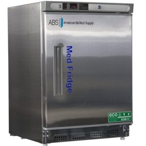 4.5 Cu Ft ABS Premier Stainless Steel Built-In Undercounter Refrigerator - Hydrocarbon (Pharmacy Grade) (Temperature Range: 2°C to 8°C)
