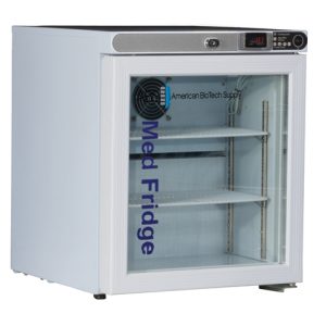 1 Cu Ft ABS Premier Pharmacy/Vaccine Freestanding Countertop Refrigerator - Hydrocarbon (Pharmacy Grade) (Temperature Range: 2°C to 8°C)