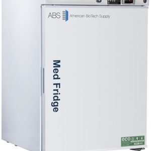 5.2 Cu Ft ABS Premier Pharmacy/Vaccine Freestanding Undercounter Solid Door Refrigerator - Hydrocarbon (Pharmacy Grade) (Temperature Range: 2°C to 8°C)