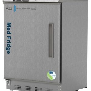 4.6 cu ft ABS Built-In Pharmacy/Vaccine Stainless Steel Refrigerator, Left Hinged - NSF/ANSI 456 Certified (Temperature Range: 1°C - 10°C)