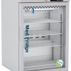 5.2 cu ft ABS Freestanding Pharmacy/Vaccine Glass Door Refrigerator - NSF/ANSI 456 Certified (Temperature Range: 1°C - 10°C)