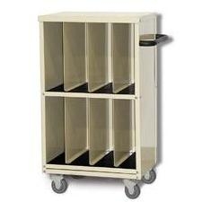 Techno-Aide Tall Veterinary Cassette Cart