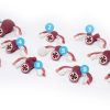 Erler Zimmer Uteri with Normal and Abnormal Internal Pathologies for Zoe Gynecological Skills Trainer