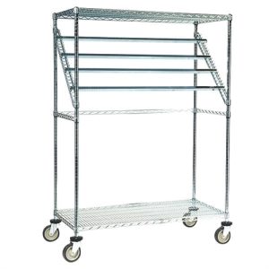 Lakeside Sterile Wrap Cart, 24 x 60