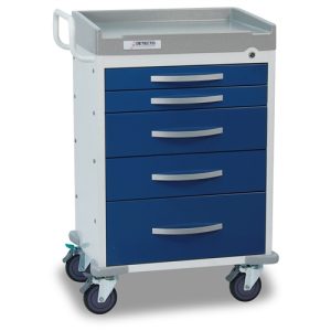 Detecto Rescue Series Medical Carts (5 Drawers)