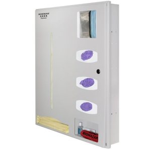 Bowman Semi-Recessed PPE Dispensing System - Laundered Gowns