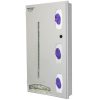 Bowman Semi-Recessed PPE Dispensing System - Space Saver