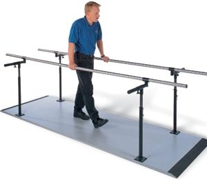 Hausmann Econo Platform Mounted Parallel Bars